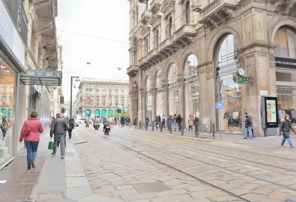 밀라노 Bilocale In Piazza Duomo 4Pax 아파트 외부 사진